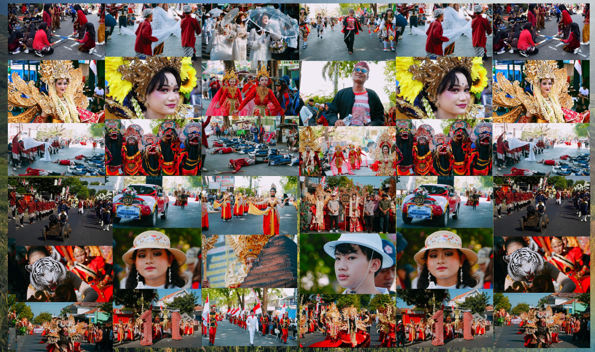 Pawai Budaya HUT ke-81 RI
